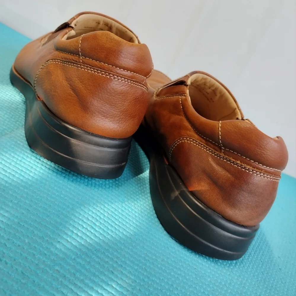 Johnston & Murphy Men's Slip On Sheepskin Leather Shoes Loafer 12M